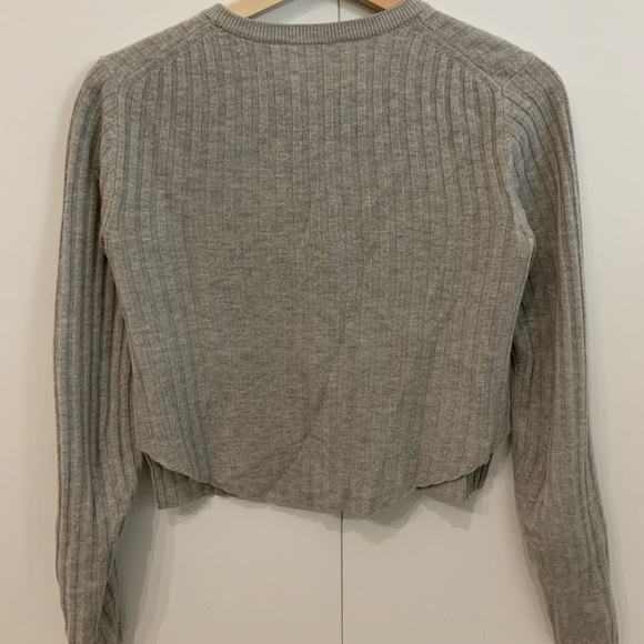 ARITZIA Nathaniel Sweater - Heather Grey - XS - Picture 4 of 6